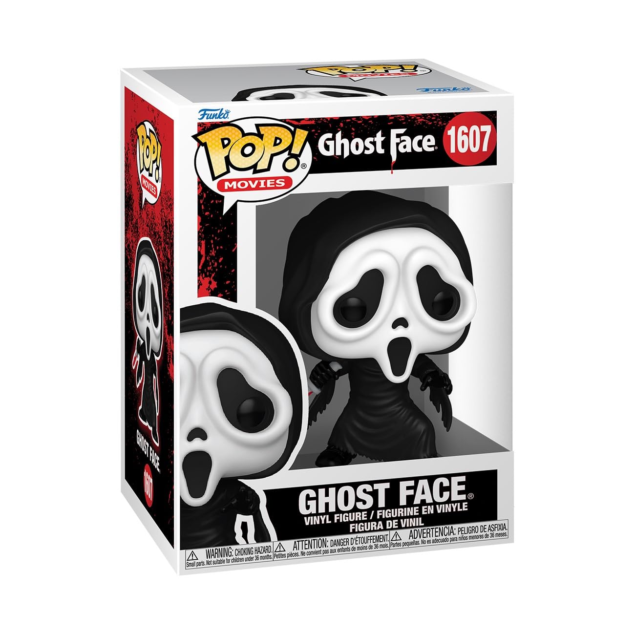 Funko POP! Movies: Ghostface - Ghostface - Collectable Vinyl Figure - Gift Idea - Official Merchandise - for Kids & Adults - Horror Fans - Model Figure for Collectors and Display