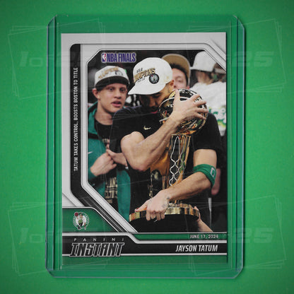 NBA 2024 Panini INSTANT Jayson Tatum #603 Finals Celtics Champions